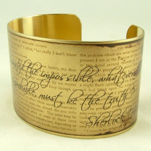 Sherlock Holmes bracelet 
