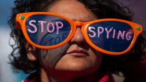 Protesters march in Washington against NSA spying