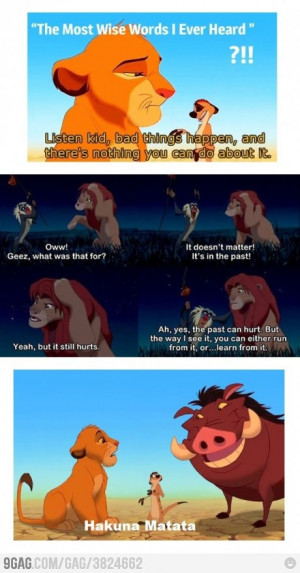 Life lessons from the Lion King.