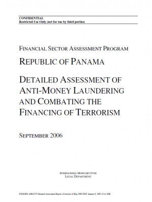 IMF Panama Anti-Money Laundering & Terrorist Financing Report