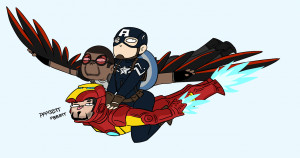 My art iron man tony stark 10k Captain America Steve Rogers Marvel ...