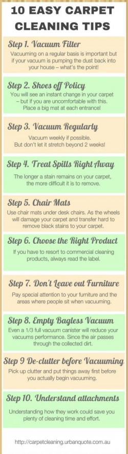 Easy Carpet Cleaning Tips