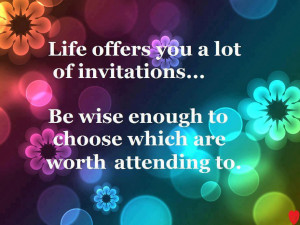 Motivational Quotes – Invitations