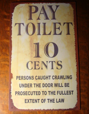 ... TEN CENTS Rustic Old West Style Western Sign Pub Saloon Bar Decor