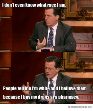 Colbert on drugs