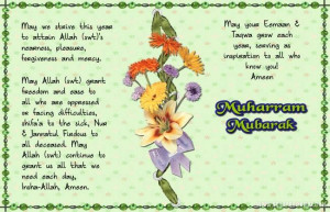 Thread: Muharram Mubarak (New Year Blessings) to all . . .