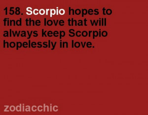 love being a Scorpio