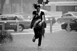 People in the Rain by Danny Santos