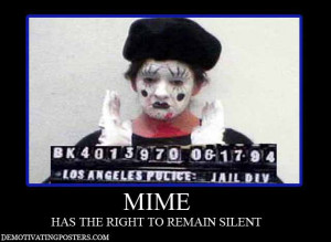 mime demotivational posters