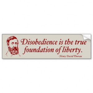 Civil Obedience by Thoreau