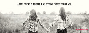 ... Is A Sister That Destiny Forgot To Give You Facebook Timeline Cover