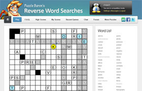 Reverse Word Search