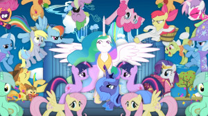 My Little Pony Friendship Is Magic wallpaper 1366x768
