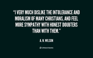 Quotes About Intolerance