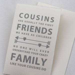 Cousin Card 