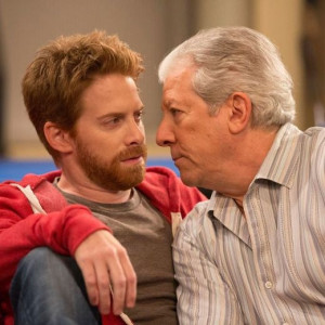 Peter Riegert and Seth Green in Dads. (Photo courtesy Fox)