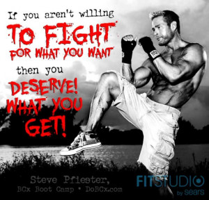 You deserve what you get!