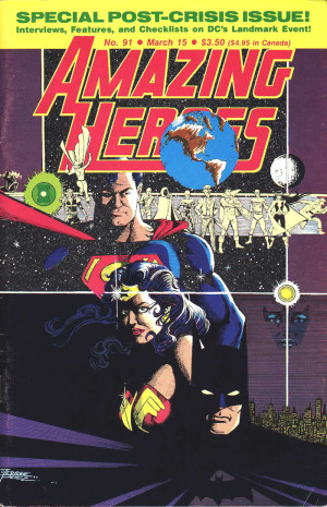 Amazing Covers– Amazing Heroes #91