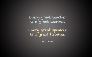 TD Jakes on teaching and speaking