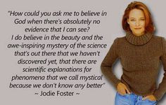 Jodie Foster quote More