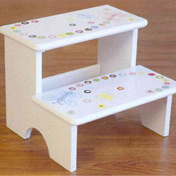Butterfly Dots Step Stool