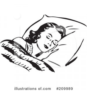 Royalty-Free (RF) Sleeping Clipart Illustration by BestVector - Stock ...