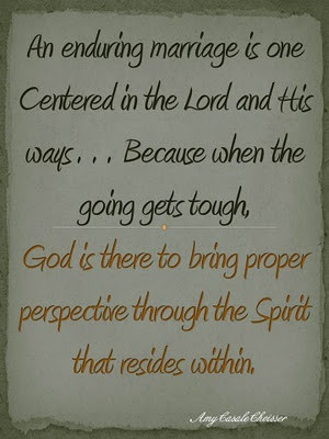 Marriage enduring...