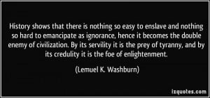 More Lemuel K. Washburn Quotes