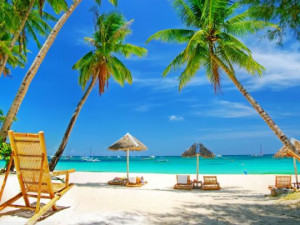 Tropical Paradise Beach Images, Pictures, Photos, HD Wallpapers