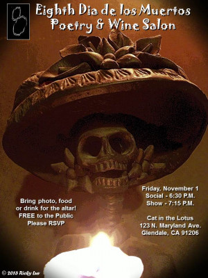 8th DIA DE LOS MUERTOS Poetry & Wine Salon