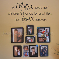 2121 a mother s hands wall quote a mother s hands wall quote makes a ...