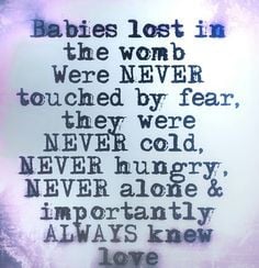 ... quote about miscarriage more baby womb never knew loss baby baby lost