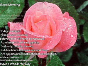 Good Morning Sunday. 8 Beautiful Inspiring Quotes for the day