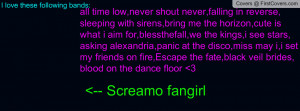 screamo music quotes