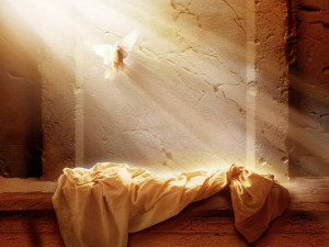 christian easter empty tomb