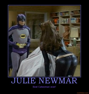 Julie Newmar was awesome and not just because of her...er...assets.
