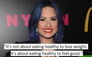 Demi Lovato Body Image Quotes