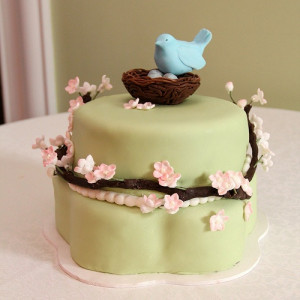 baby shower cake bird nest – Google Search