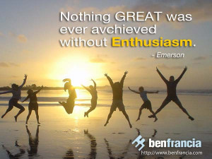 ... Enthusiasm and Positive: Quote from Life’s Little Instruction Book