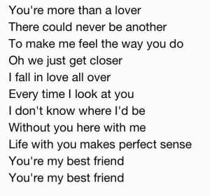 My Best Friend: Tim McGraw lyrics
