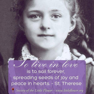 St. Therese of Lisieux :-)