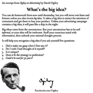 David Ogilvy Quotes, Memos and Letters
