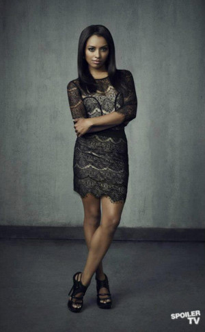 Damon & Bonnie Bonnie Bennett season 4 promotional photo