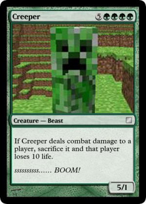 Pin Minecraft Creeper