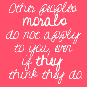 morals quotes