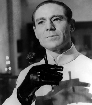 Bond villains: Joseph Wiseman as Dr No in Dr No (1962)