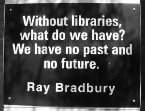 Searching for other inspiring quotes about libraries, I found this to ...