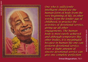 One Who Is Sufficiently Intelligent Should Use The Human Form Of Body ...