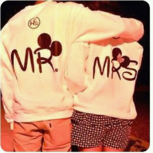 mr. and mrs. swag, cute adorable couples, micky mouse t-shirt
