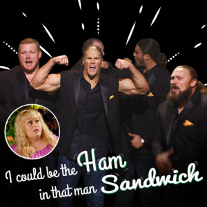 Fat Amy loves a good manwich.